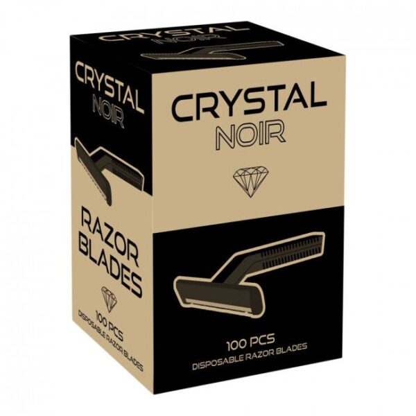 Rasuradoras desechables c/ peine Crystal Noir - Imagen 3
