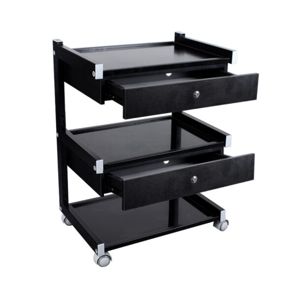 Carrito metalico con cajones Hummer Negro