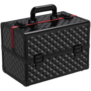 Maleta aluminio luxe Negra