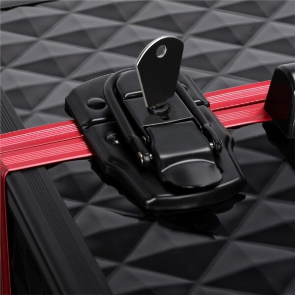 Maleta aluminio luxe Negra - Imagen 4
