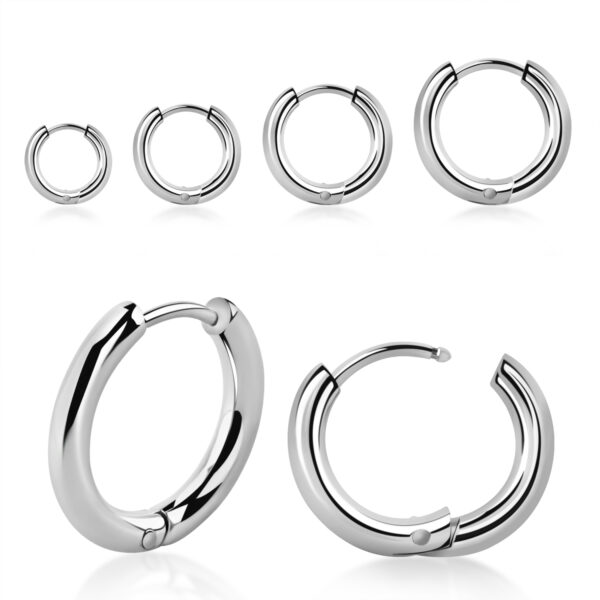 Pendientes aro Huggie