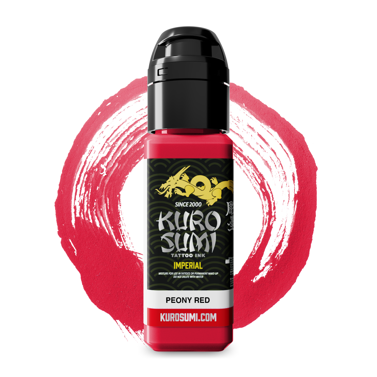 Peony Red Kuro Sumi Imperial Ink
