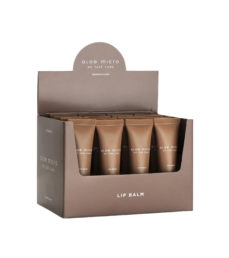 Expositor Lip Balm by Aloe Micro