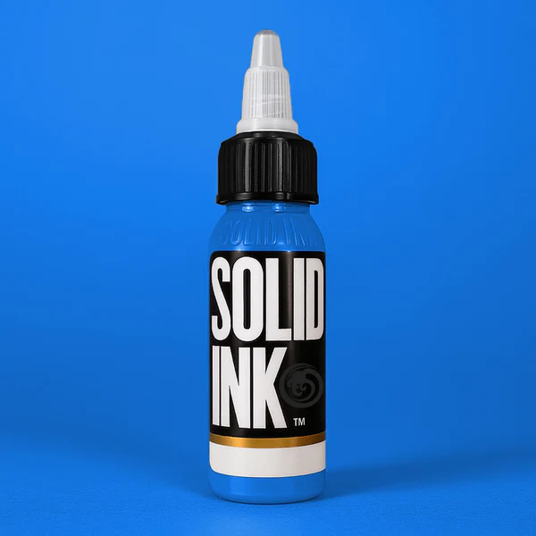 Nice Blue Solid Ink