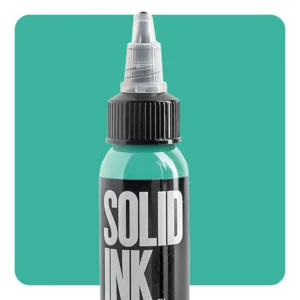 Teal Solid Ink
