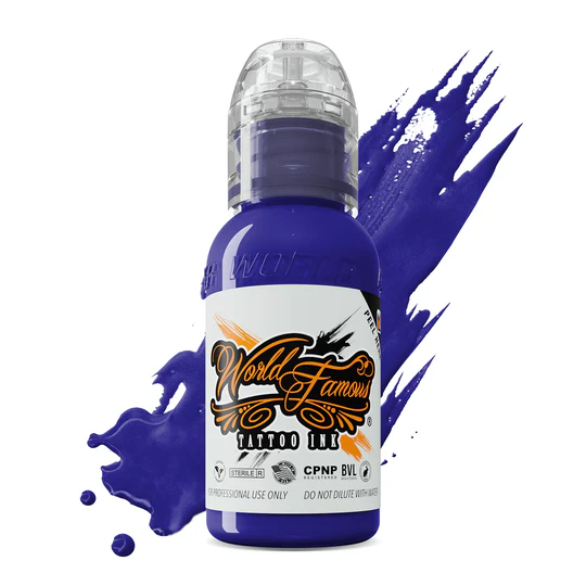 Leaning Tower of Purple World Famous Ink
