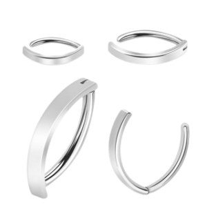 Banana acero ombligo clicker