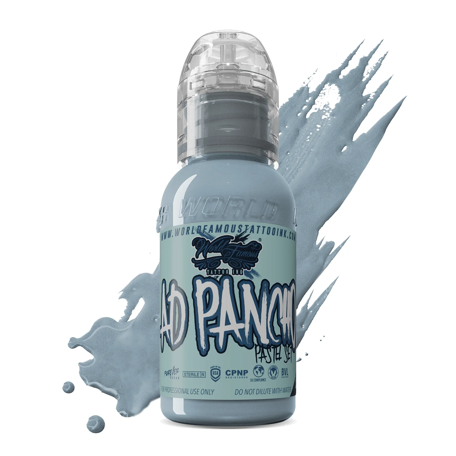 A.D. Pancho Pastel Grey Set World Famous Ink - Imagen 2