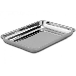 Bandeja acero inoxidable rectangular