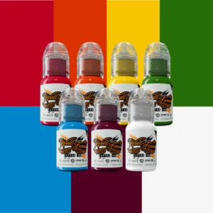Set 7 colores básicos World Famous Ink 15 ml