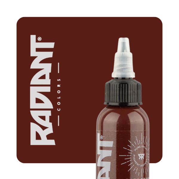 Dark Brown Radiant Colors
