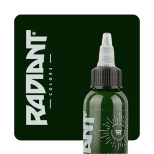 Dark Green Radiant Colors